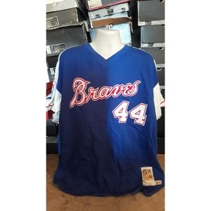 Mitchell & Ness 1974 Hank Arron Braves jersey sz60